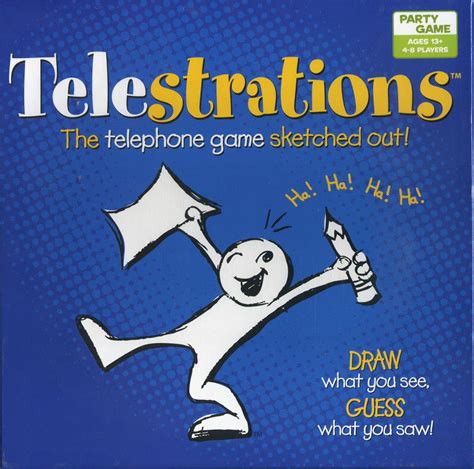 Telestrations:  Drawing Out Hilarious Misinterpretations With Every Stroke!